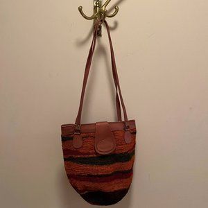 Colorful Woven Hand Bag